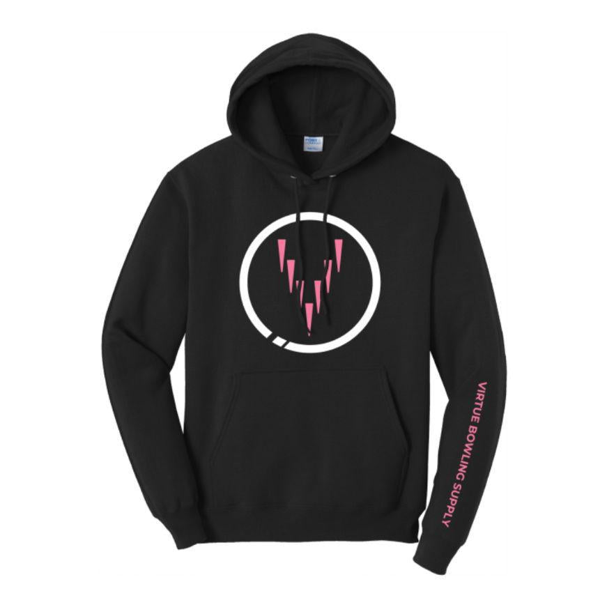 2022 Virtue Hoodie Sweater Black/Pink