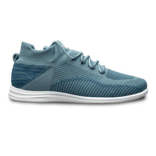 Twisted Knit Steel Blue Women's Bowling Shoes