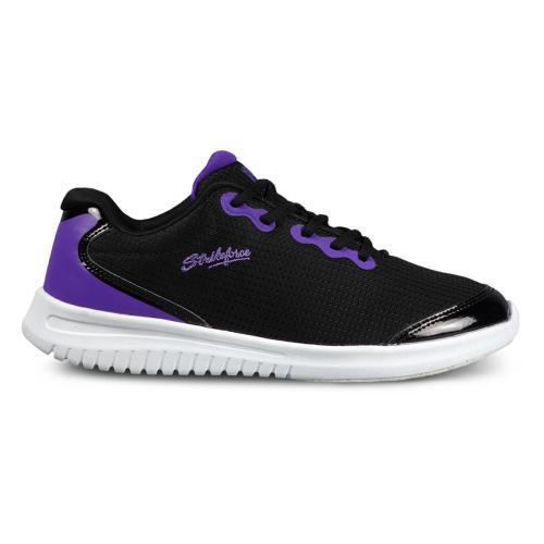 Glitz Black/Purple Women's Bowling Shoes