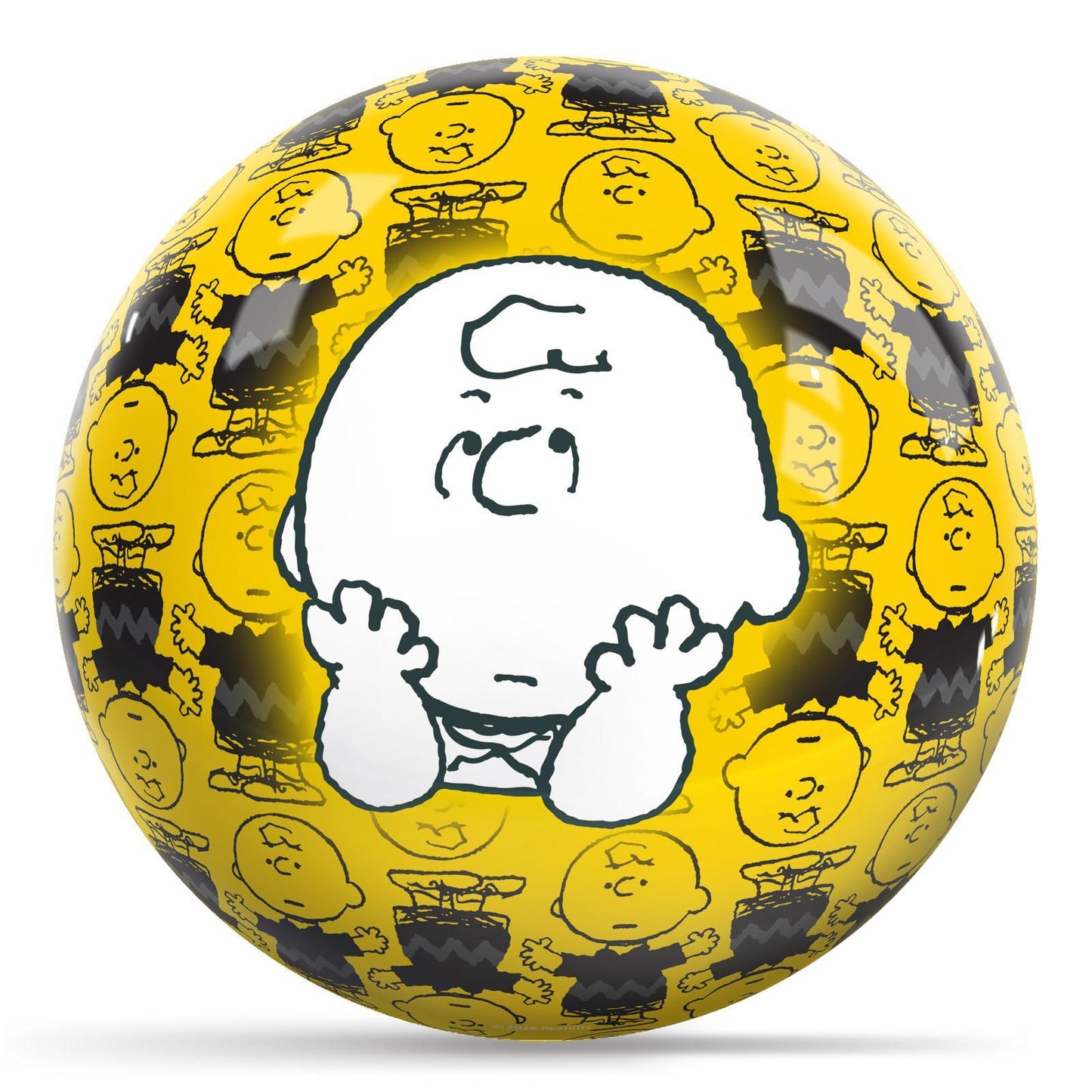 Peanuts Charlie Brown Pattern Bowling Ball