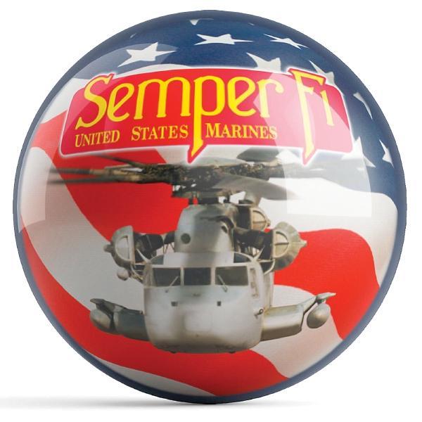 Marines Bowling Ball