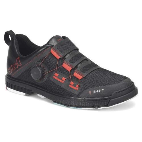 The 9 Stryker Boa Black/Red Men's Bowling Shoes
