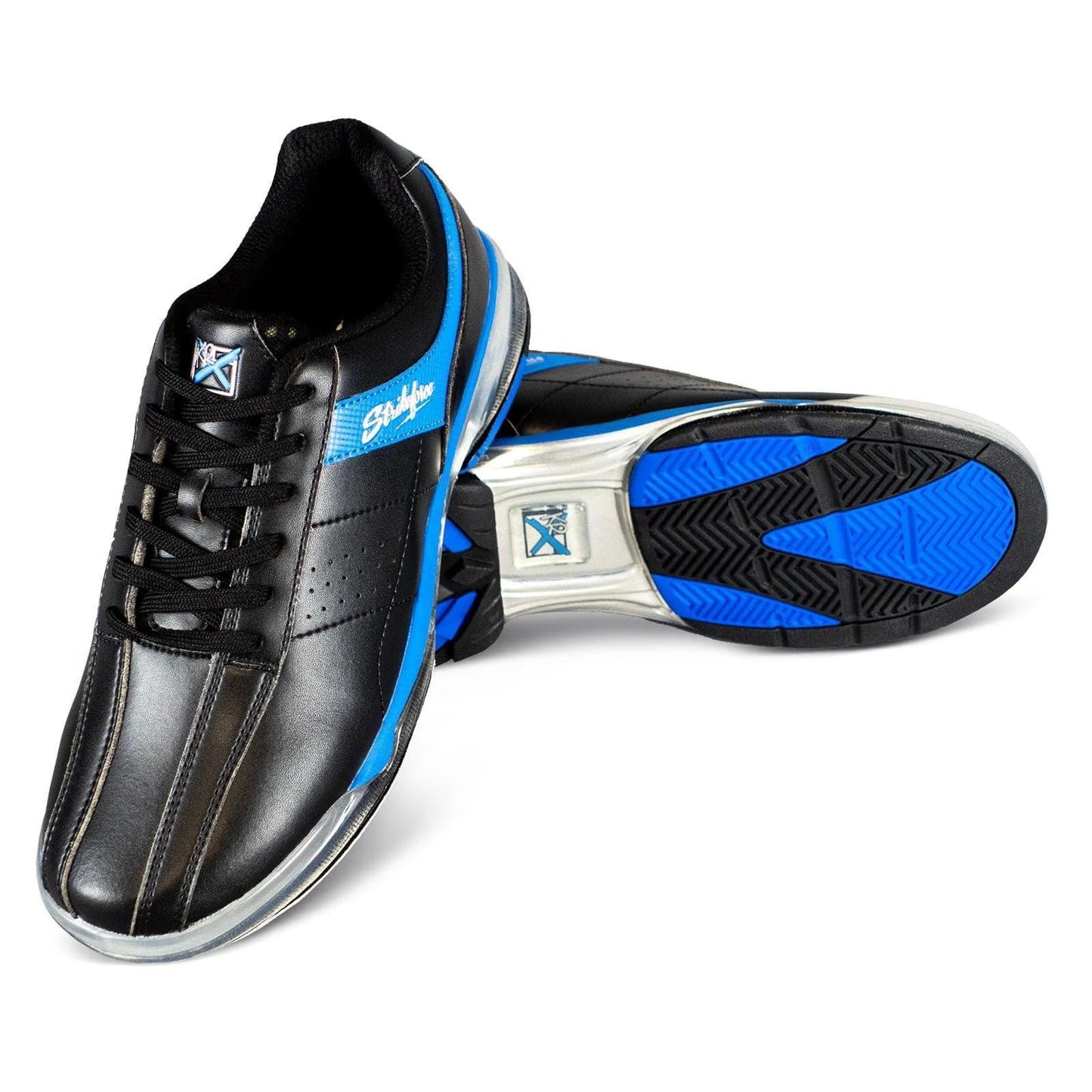 KR Strikeforce TPU Revival Black/Royal Men's Right Hand Bowling Shoes