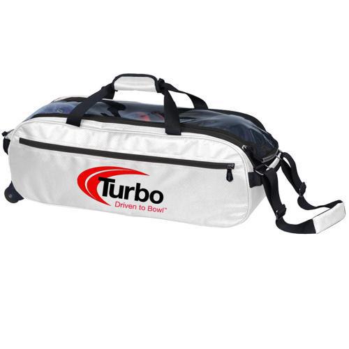 Pursuit Slim Triple Tote - White