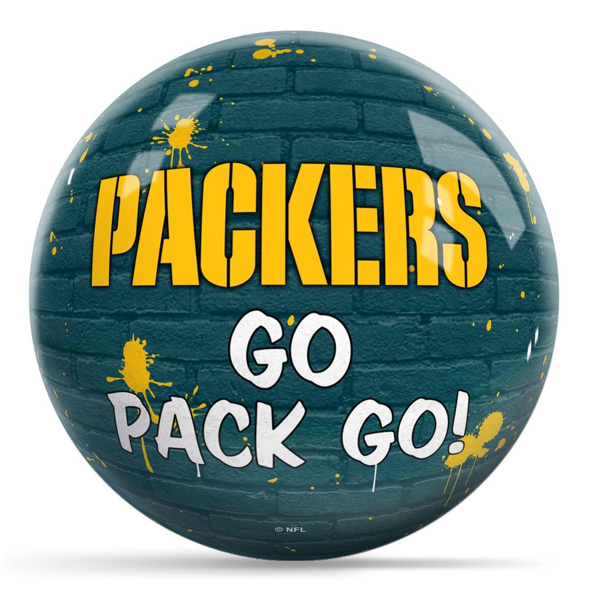 OTB NFL Graffiti Wall Ball - Green Bay Packers