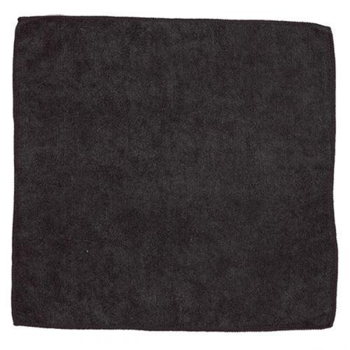 KR Economy Microfiber Towel (16x16) - Black
