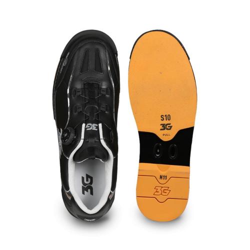 Dial Racer Black/Chrome Unisex Bowling Shoes