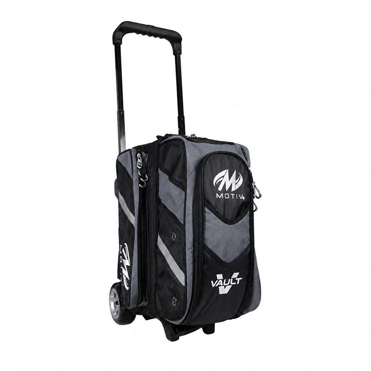 Motiv Vault 2 Ball Roller Covert Black Bowling Bag