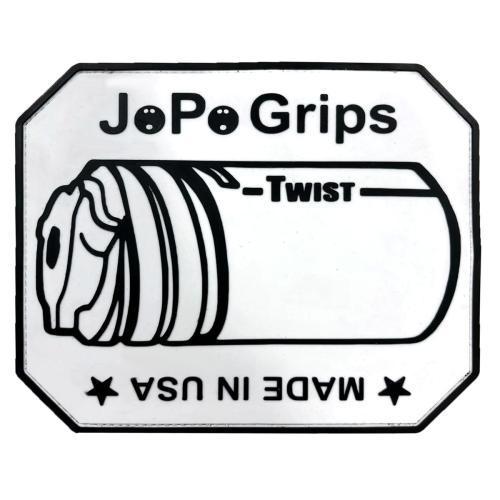 JoPo Grips Rubber Shammy - White Twist Logo