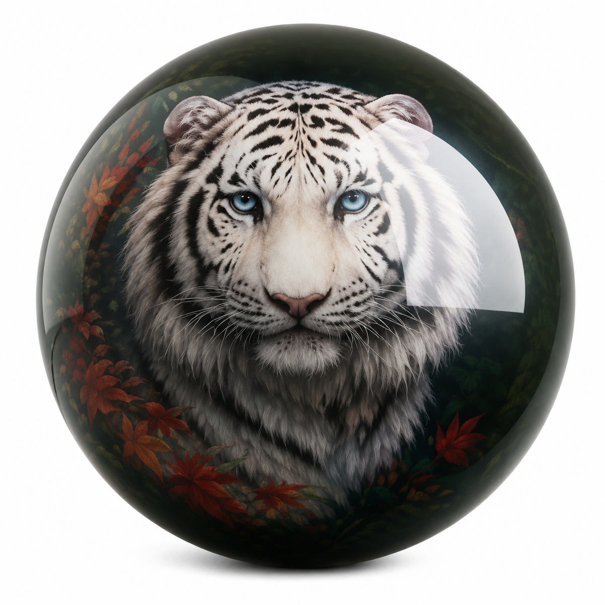 OTB White Tiger Polyester Ball