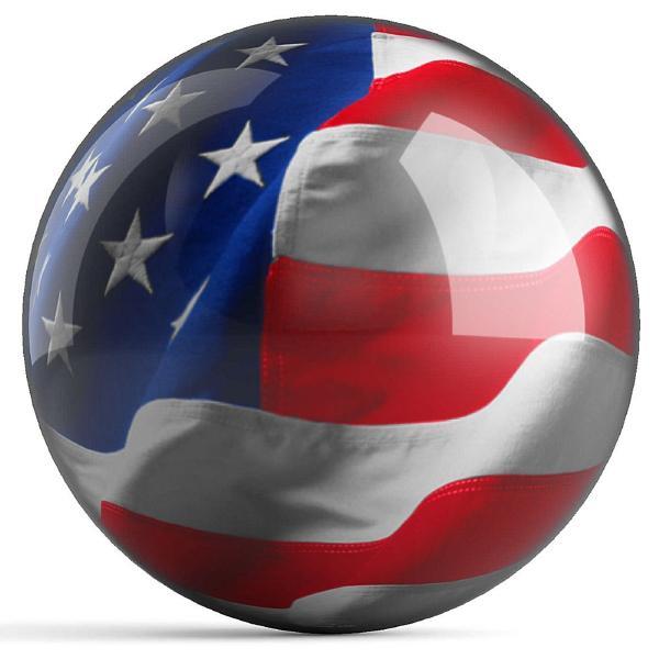 POW-MIA Bowling Ball