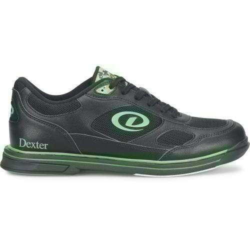 Randy Black/Camo Green Men's Bowling Shoes