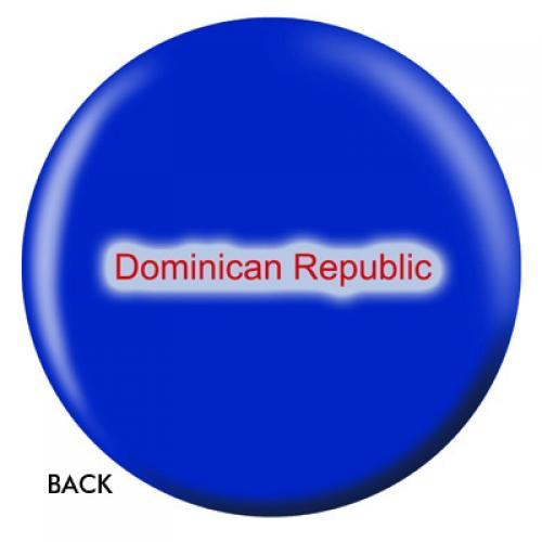 Dominican Republic Flag Bowling Ball