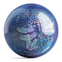 Celtic Dragonfly Bowling Ball