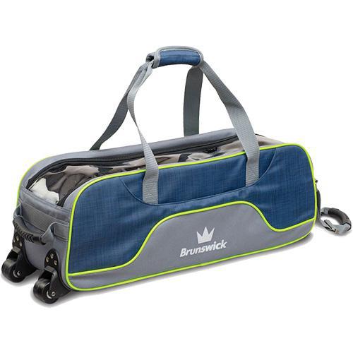 Crown Deluxe 3 Ball Tote Navy/Lime