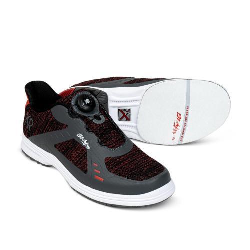 Jet Ft Black/Red/Grey Men's Bowling Shoes