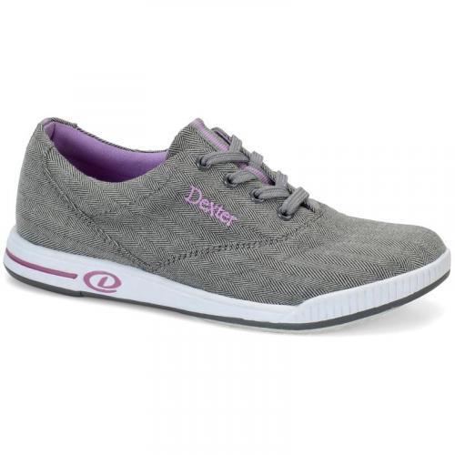 Kerrie Grey Twill Women's Bowling Shoes (DISCO)