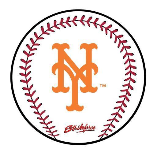 MLB Round Rubber Shammy - New York Mets