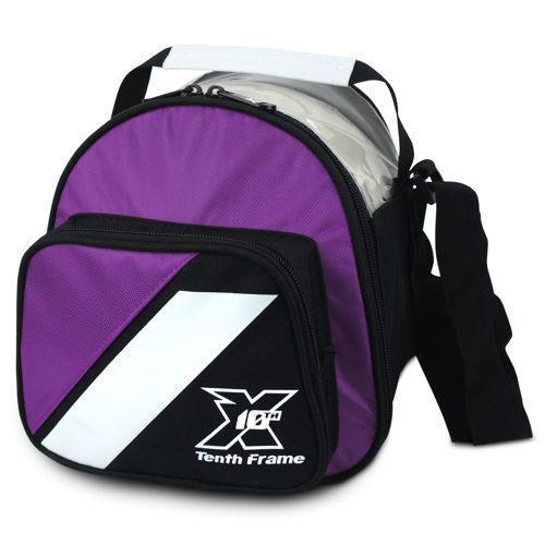 Tenth Frame Deluxe Add-On Bag - Black/Purple