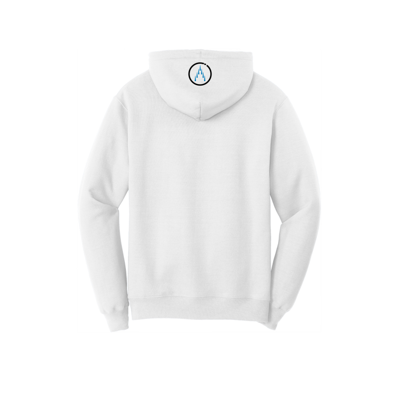 2022 Virtue Hoodie Sweater White Front Logo