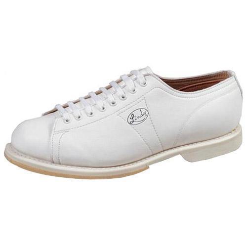 Linds Classic White Men's Bowling Shoes