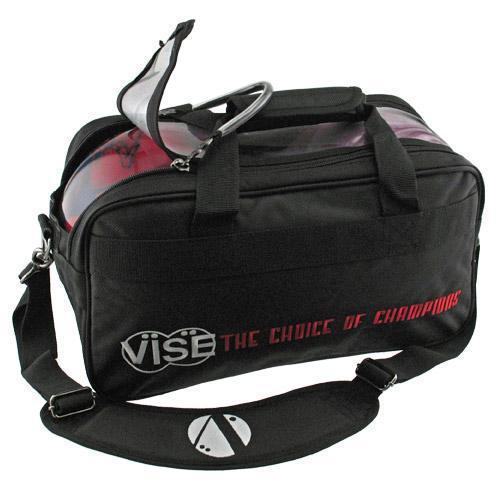 Vise 2 Ball Clear Top Tote Black
