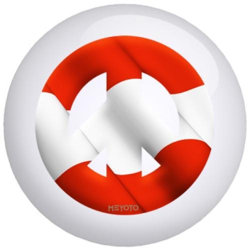Austria Flag Bowling Ball