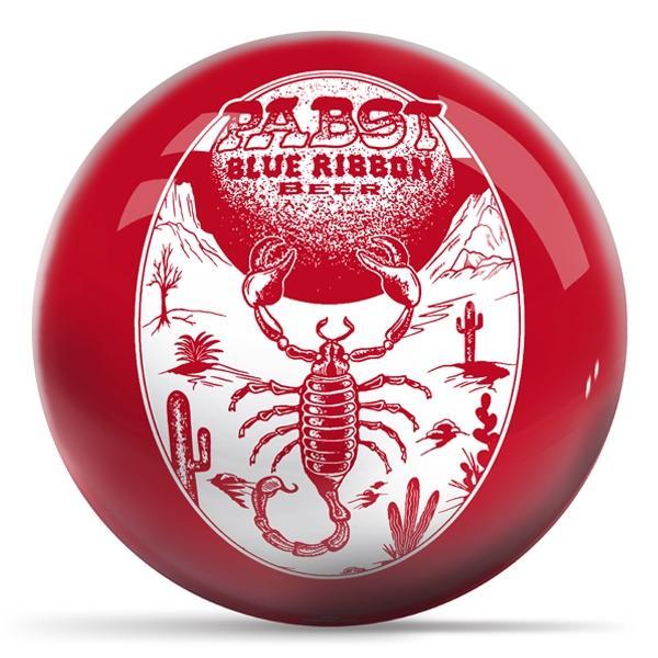 Scorpion Red/White Bowling Ball