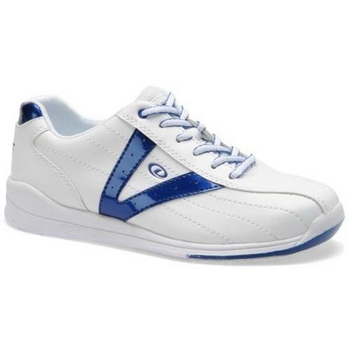 Vicky White/Blue Women's Bowling Shoes (DISCO)