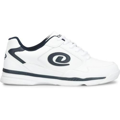 Ricky V White/Blue Men's Bowling Shoes