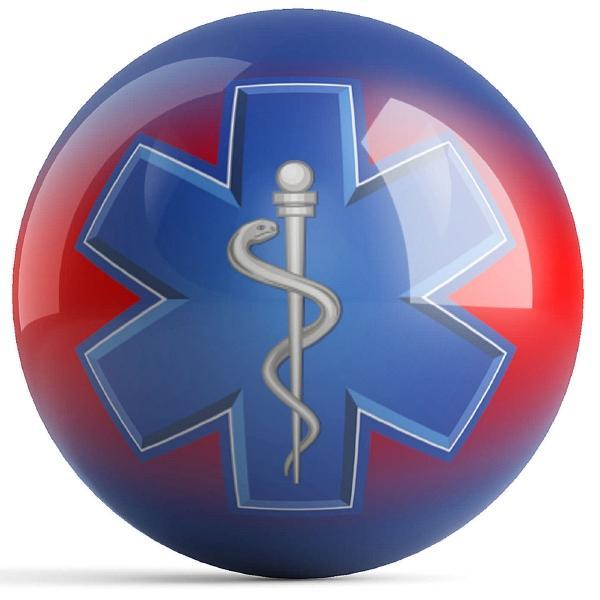 EMS Symbol Bowling Ball