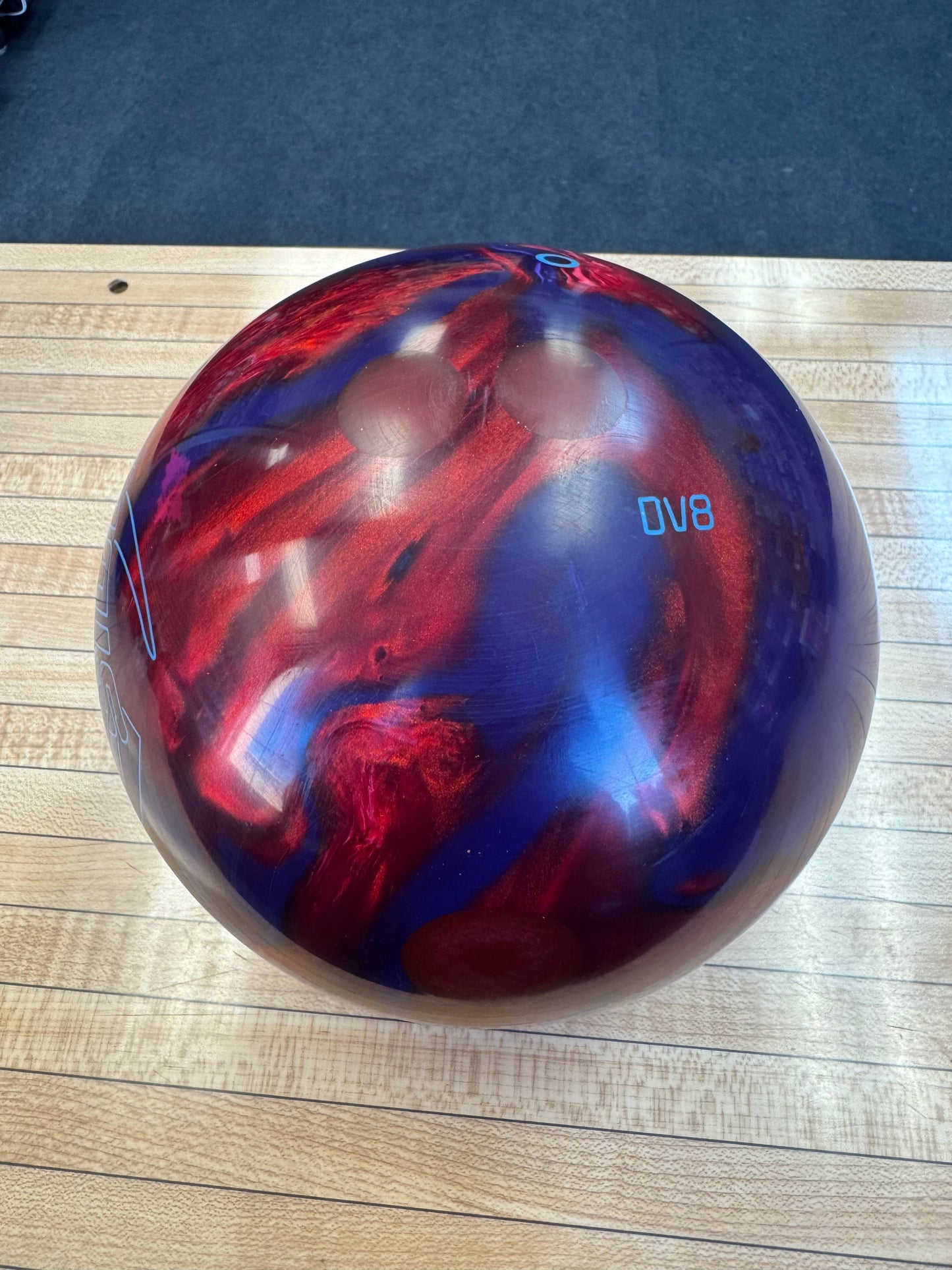 (Used) Dark Side Hybrid 15lb #056A (Video Ball)