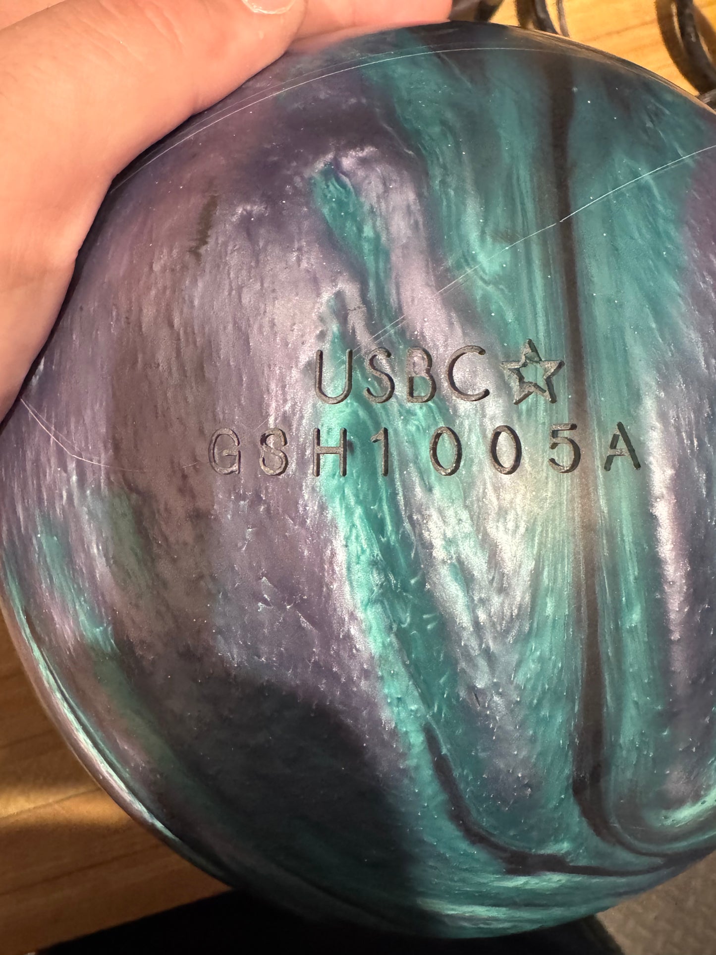 Used Raw Hammer Pearl 12lbs #005A