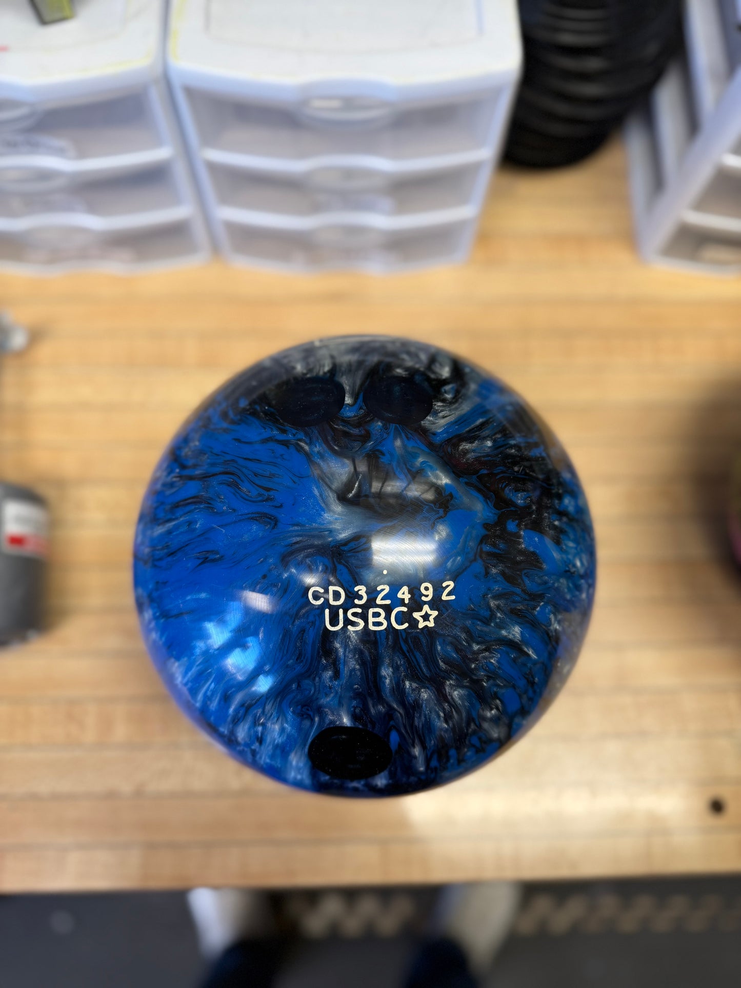 Used Brunswick TZone 15lb #2492