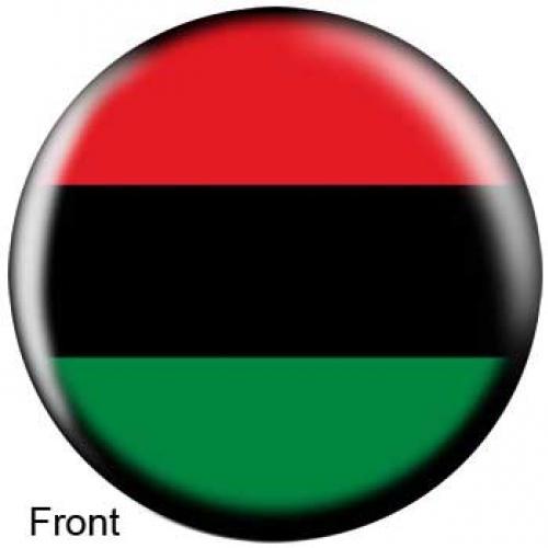 Afro-American Flag Bowling Ball