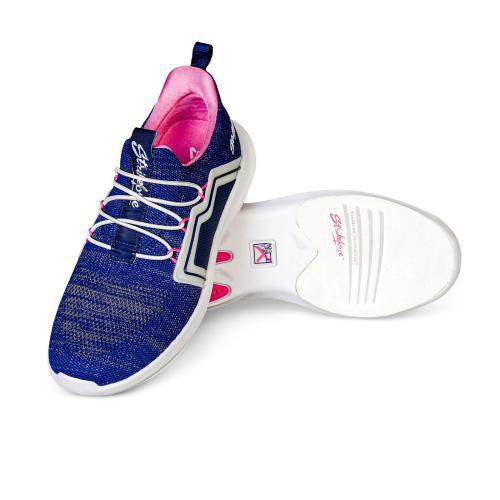 Milan Navy/Pink Women's Bowling Shoes