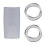Turbo Quad Soft Mesh/Oval Finger Inserts - Ice