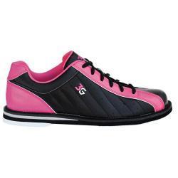 Kicks Black/Pink Women's Bowling Shoes