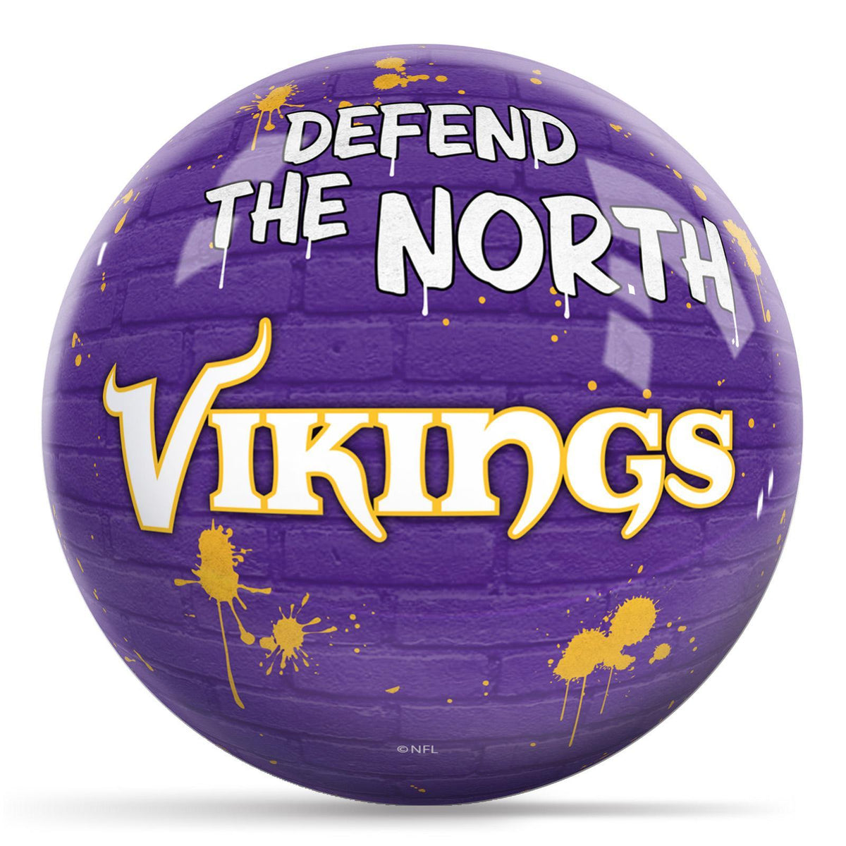 OTB NFL Graffiti Wall Ball - Minnesota Vikings