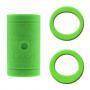 Turbo Quad Soft Mesh/Oval Finger Inserts - Green