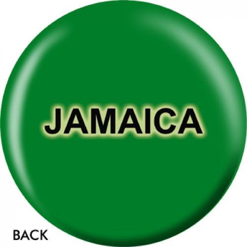 Jamaican Flag Bowling Ball