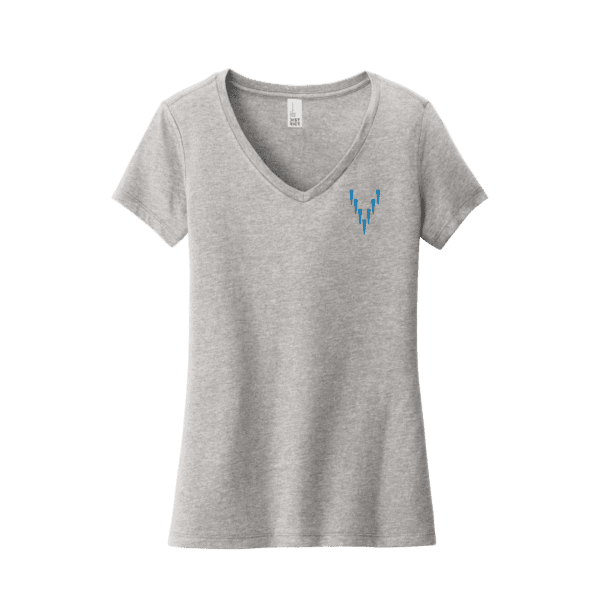 Ladies V-Neck T Shirts (All Colors)