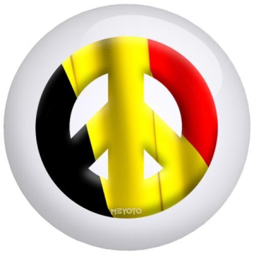 Belgium Flag Bowling Ball