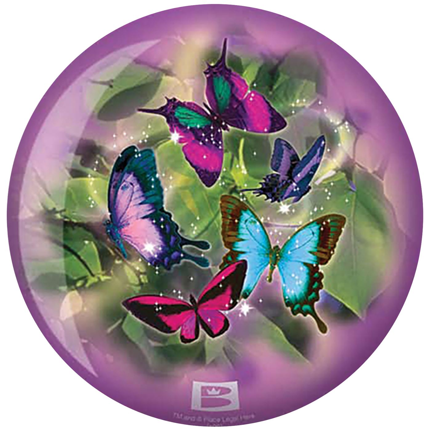 Butterflies Glow Viz-A-Ball