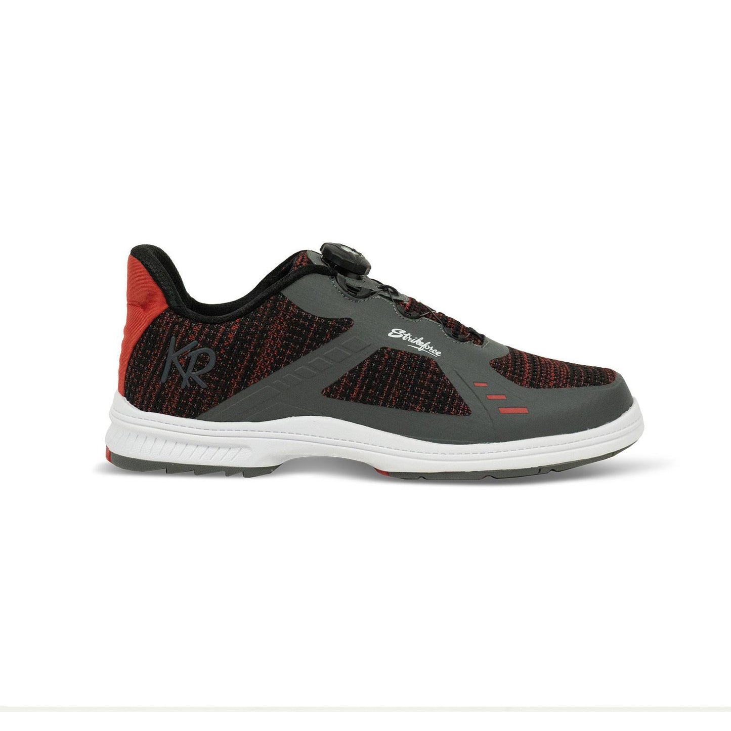 Jet Ft Black/Red/Grey Men's Bowling Shoes