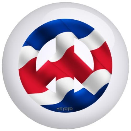 Costa Rica Flag Bowling Ball