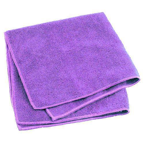 Classic Economy Microfiber Towel (16"x16") - Purple
