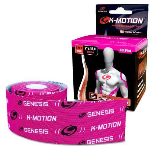 Genesis K-Motion Tape Roll - Hot Pink