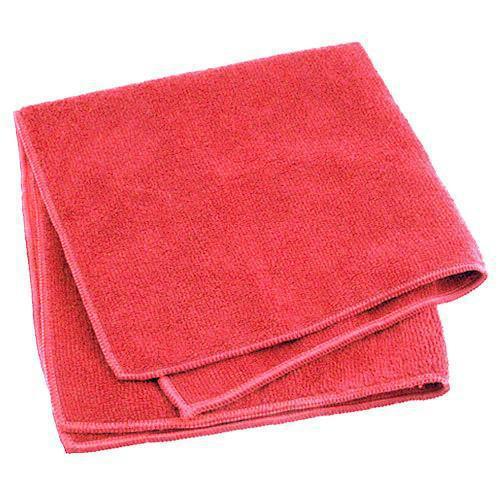 Classic Economy Microfiber Towel (16"x16") - Red