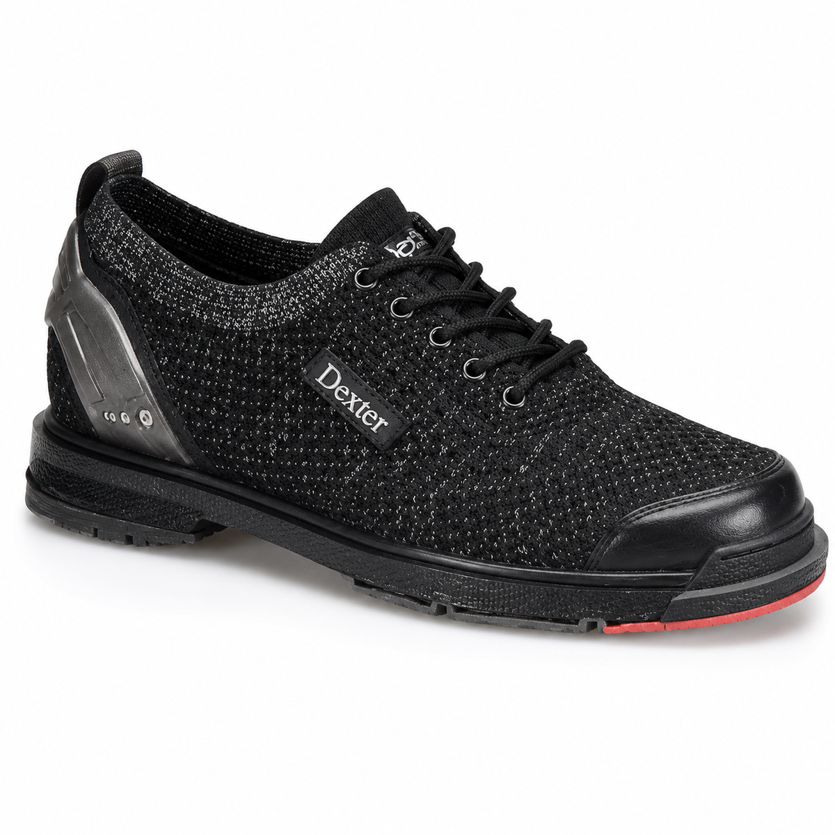 Dexter The 9 Knit ST Black/Silver Women's Bowling Shoes